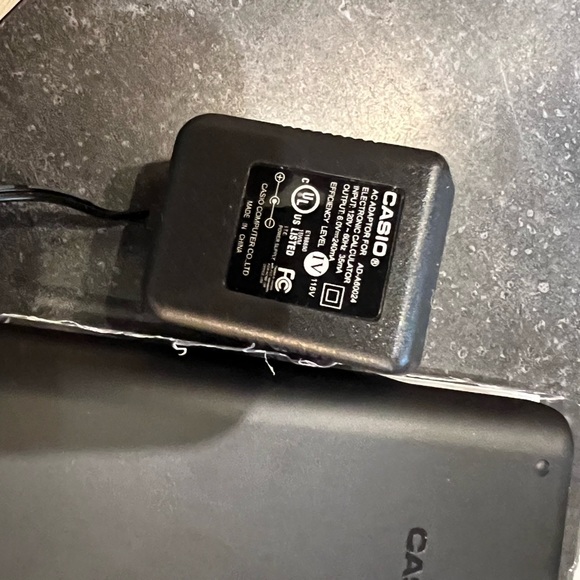 Casio adding machine and new solar powered scientific calculator with cover - Picture 5 of 9